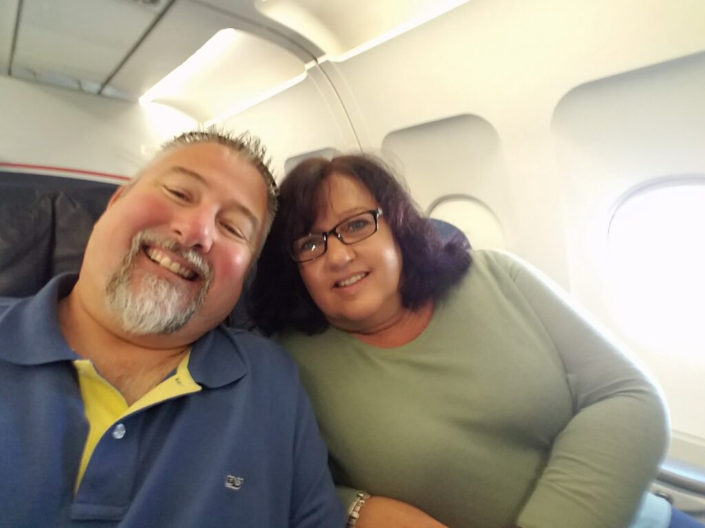 First class to vegas for T's 50th