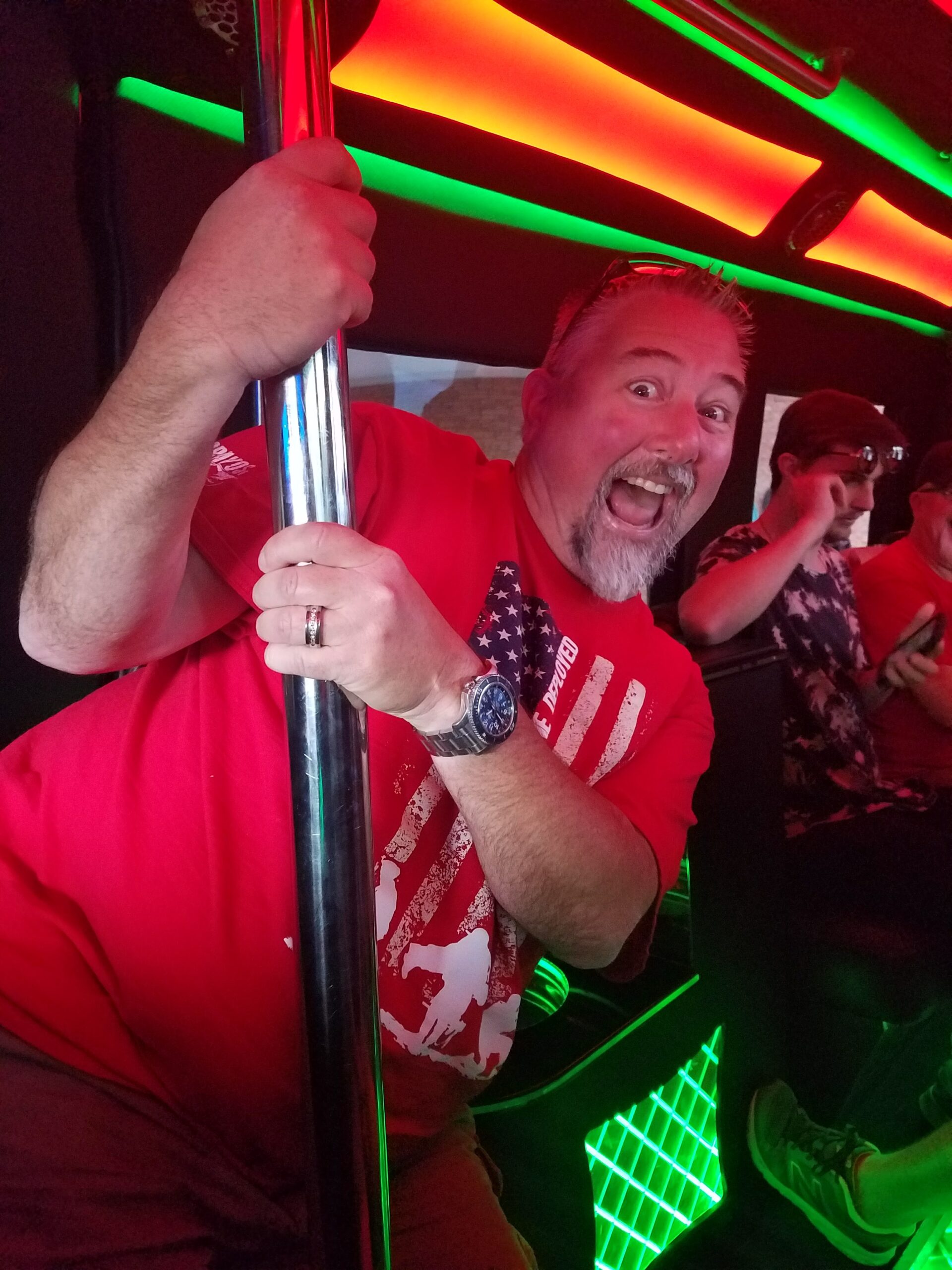 tracey and the stripper pole
