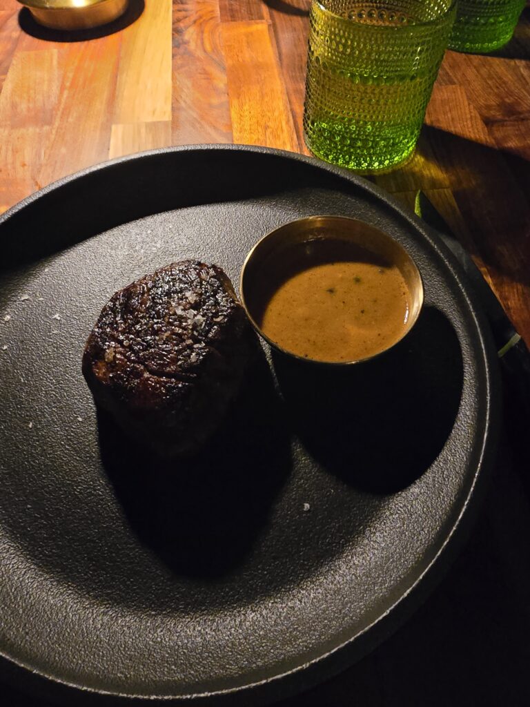 Prime Center Cut Filet at the Americano
